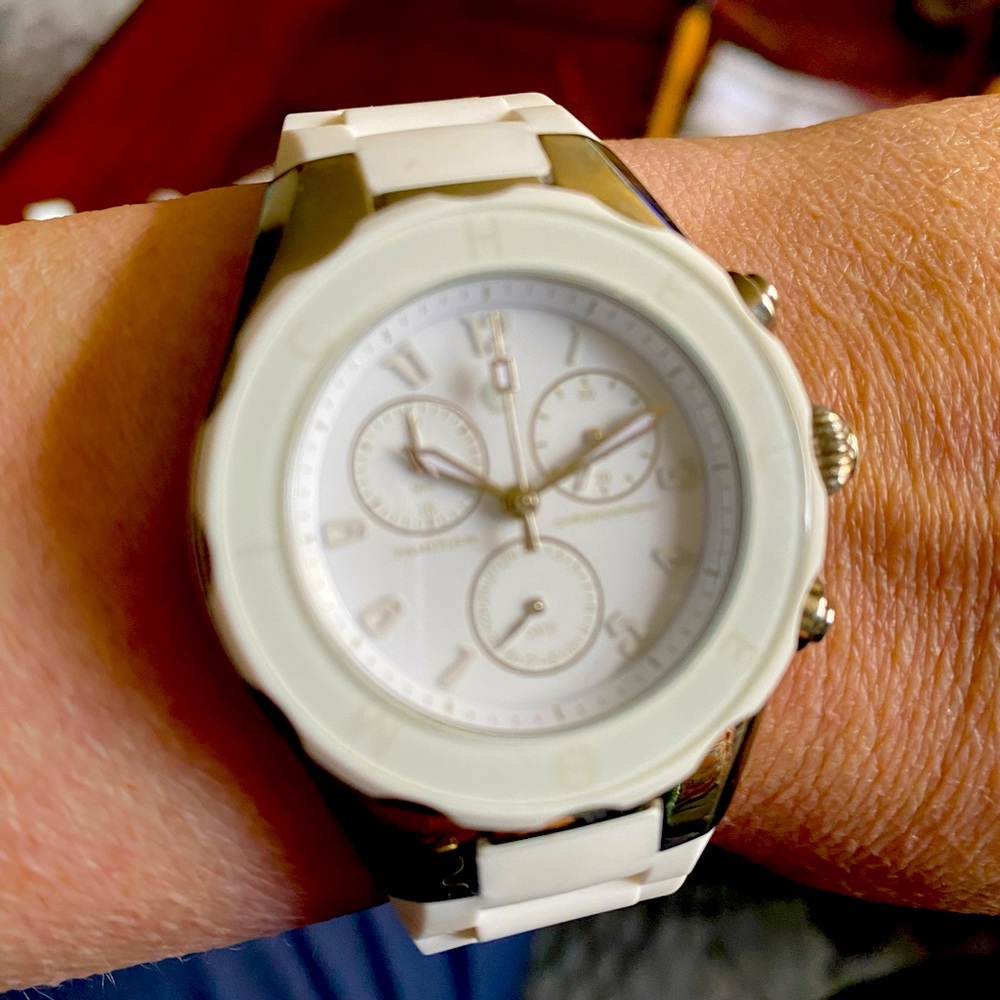 Michele Michele Jelly Bean Cronograph watch